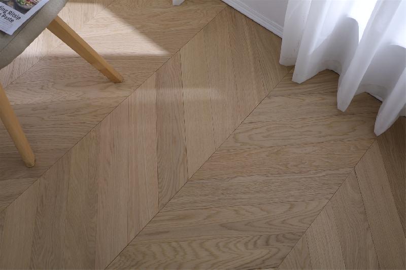 東歐櫟木 魚(yú)骨拼 湖光山色